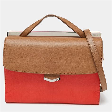 fendi tri color bag|fendi leather handbags.